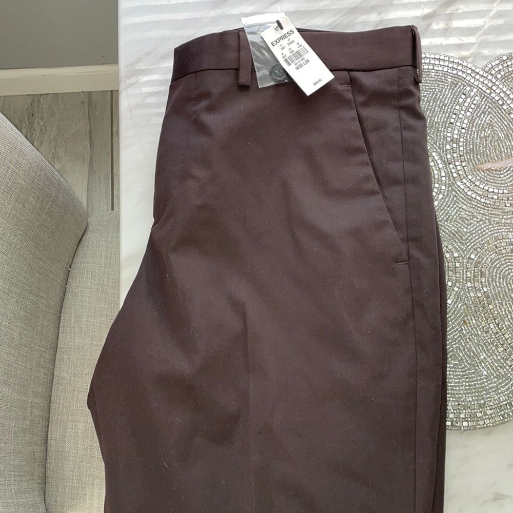 Express- photographer pant - BROWN. size 30x30